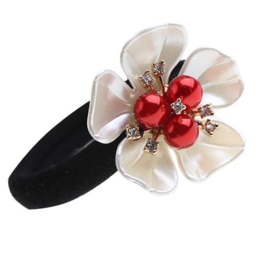 WEKADRIN Delikate Haargummis mit Schal design Elastisch und Leicht Komfortabel für Damen und Mädchen Praktisches Modisches Haaraccessoire für Alltag und Geschenk von WEKADRIN