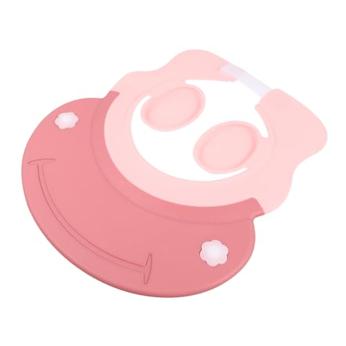 WEKADRIN Duschhaube aus Flexiblem Tpe Wasserdichtes Leichtes Badekäppchen mit Ohrenschutz für Junge Mädchen und Kleinkinder Schützt Augen und Ohren Beim Shampoo Waschen und Haarschnitt von WEKADRIN