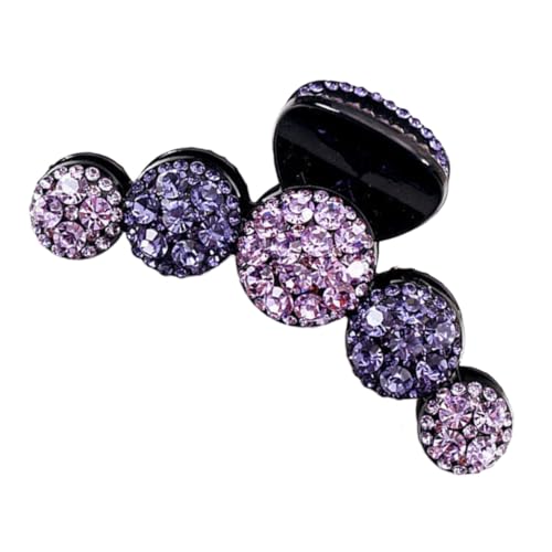 WEKADRIN Elegante Haarklammer mit Funkelnden Kristallsteinen Robuste Haarspange für Damen Modisches Haarschmuck accessoire Leicht und Langlebig für Formelle und Alltag Frisuren von WEKADRIN