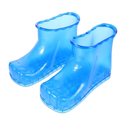 WEKADRIN Fußbad Schuhe Fußsprudelbad Badeschuhe für Damen Herren Fußwaschbecken Tragbar Entspannende Fußpflege für Zuhause von WEKADRIN