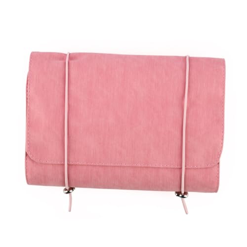 WEKADRIN Große Reise Kulturtasche Damen Waschbeutel mit Fächern Faltbarer Wasserabweisender Oxford Kosmetik Organizer Leichter Kulturbeutel für Make Up und Toilettenartikel von WEKADRIN