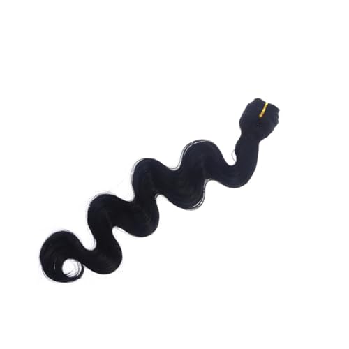 WEKADRIN Große Wellen Body Wave Haarverlängerungen Synthetische Haarbündel Leicht Pflegeleicht Modisch Attraktive Haarsträhnen für Frauen und Mädchen von WEKADRIN