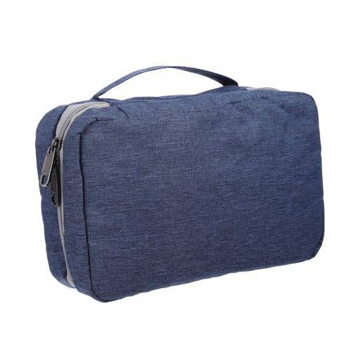 WEKADRIN Großer Wasserdichter Kulturbeutel Herren Faltbar mit Haken Multifunktionale Reise Toilettenartikel Tasche für Business Camping und Alltag Leichte Kosmetiktasche mit Trocken und von WEKADRIN