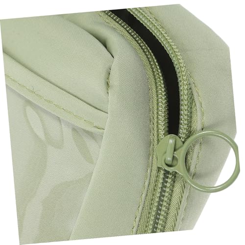 WEKADRIN Großes Canvas Federmäppchen mit Langlebigem Material Reißverschluss für Einfachen Zugang Vielseitig Einsetzbar als Stifte oder Kosmetiktasche und Tragbar für Schule und Reise von WEKADRIN