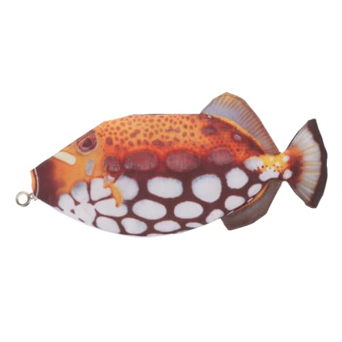 WEKADRIN Großes Federmäppchen in Fischform Lustige Stifttasche mit Kreativem Design Großer Stauraum für Schüler Multifunktionale Schreibwaren Aufbewahrungstasche Einzigartiges für von WEKADRIN