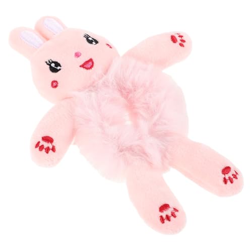 WEKADRIN Kaninchen Haargummi Elastisch Plüsch Haarband Für Mädchen Cartoon Häschen Haarseil Scrunchy Accessoire von WEKADRIN