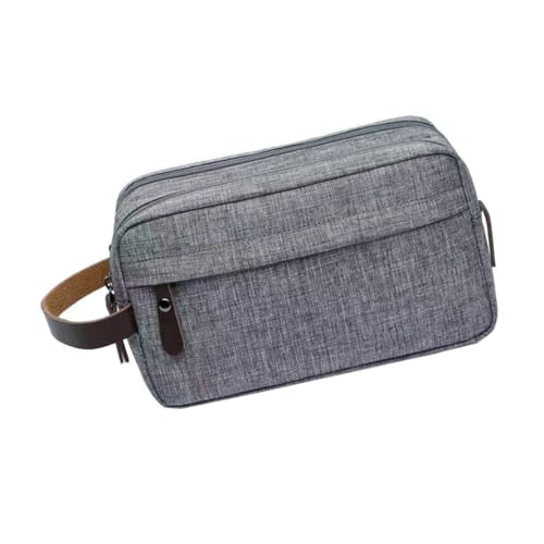 WEKADRIN Herren Kulturbeutel Großer Reise Waschbeutel aus Nylon Praktische Multifunktionale Kosmetiktasche für Unterwegs von WEKADRIN