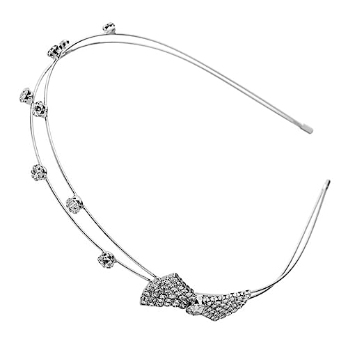 WEKADRIN Kopfband Mit Strass-schleife Für Frauen Und Mädchen Kristall-haarband Für Geburtstag Weihnachten Proms Dinner-party Und Hochzeit Und Strass Strapazierfähig Und Langlebig von WEKADRIN