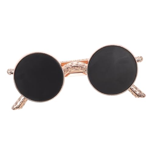 WEKADRIN Kreative Metall haarspange in Sonnenbrillenform Elastischer Clip für Damen Robuster Haarschmuck zum Fixieren und Betonen Verschiedener Frisuren Bequem und Langlebig von WEKADRIN