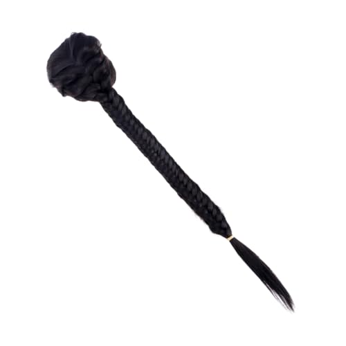 WEKADRIN Langer Geflochtener Fishtail ponytail mit Kordelzug Verstellbar Synthetische Haarverlängerung mit Clips Hitzebeständiger Geflecht Komfortabler Halter für Damen Vielseitiges von WEKADRIN