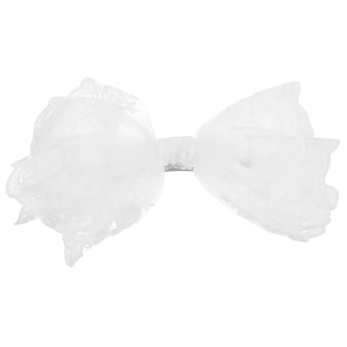 WEKADRIN Mädchen Süßer Fairy Haarklammer Weiß Federleichte Spring Haarspange Modisches Frauen Accessoire für Partys Hochzeit und Karneval Langlebiges Material Handlich und Auffällig von WEKADRIN