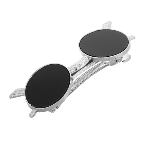WEKADRIN Metall Haarspange Sonnenbrillen design mit Federverschluss Kleine Alligator haarklammer für Frauen Langlebiges Haarschmuck accessoire Rutschfest Dekorativ für Vielseitige Frisuren von WEKADRIN