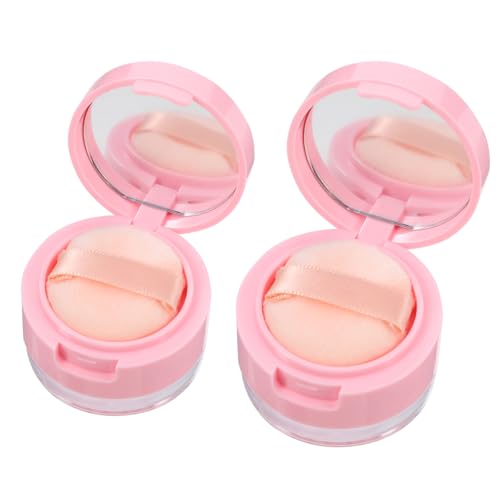 WEKADRIN Mini-make-up-behälter 2er-pack Reise-make-up-etui Kompakte Aufbewahrung Für Frauen von WEKADRIN