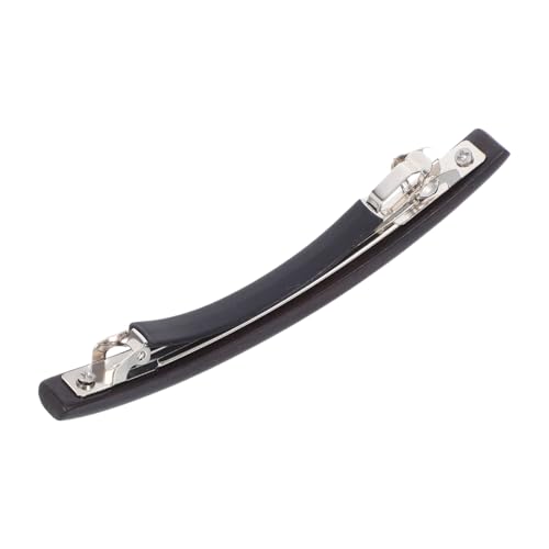 WEKADRIN Minimalistische Holz Haarspange mit Federclip Vielseitiger Haarschmuck für Damen Leichter Französischer Haarclip für Zartes Haar Geeignet als Seiten oder Pferdeschwanzhalter von WEKADRIN