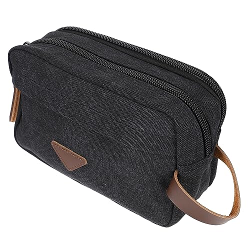 WEKADRIN Multifunktionale Kosmetiktasche Aus Canvas Handgehaltene Aufbewahrung Für Reiseutensilien Make-up Und Alltagsgegenstände Für Damen von WEKADRIN