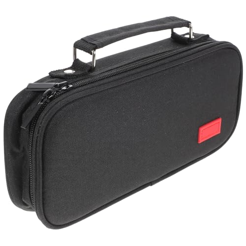 WEKADRIN Großer Kapazitäts-federmäppchen Aus Canvas Vielseitiger Stift-Organizer Für Schule Und Büro Für Stifte Bleistifte Scheren Und Für Studenten Tragbar Und Leicht von WEKADRIN