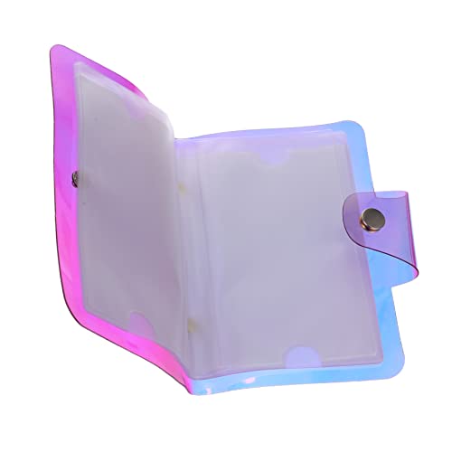 WEKADRIN Nail Art Aufbewahrungstasche Für Stempelvorlagen Holographisches Design Kompakt Und Tragbar Für Nagelkunstplatten Und Aufkleber Langlebig Und Bruchsicher Mit Praktischem von WEKADRIN