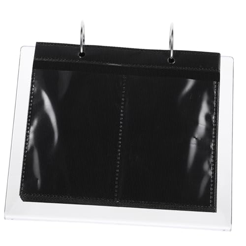 WEKADRIN Nagel Aufkleber Display Album Tragbarer Nagelsticker Organizer Kunststoff Nagelaufkleber Halter für Maniküre Leichtes Sticker Buch für Nagelkunst Aufbewahrung von WEKADRIN