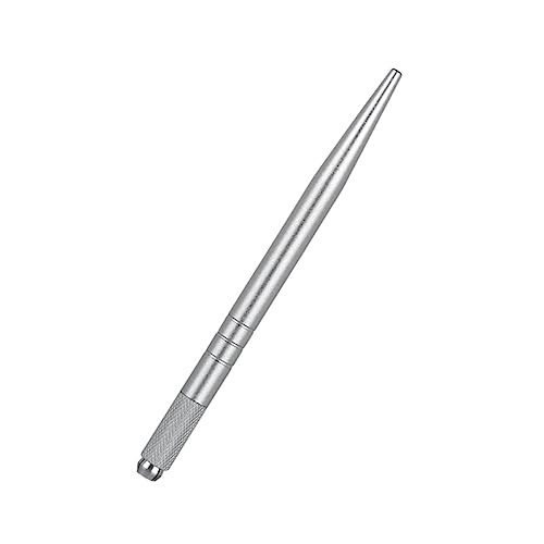 WEKADRIN Permanent Augenbrauenstift Silber Spitze Präziser Handgefertigter Microblading Pen Für Natürliches Styling und Tattoo Anwendung von WEKADRIN