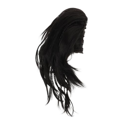 WEKADRIN Pferdeschwanzverlängerung Mit Klammerclip Weiche Synthetische Haarteile Für Frauen Clip Pferdeschwanz-haarverlängerungen Zum Schnellen Styling Für Alltag Und Anlässe Schwarz von WEKADRIN