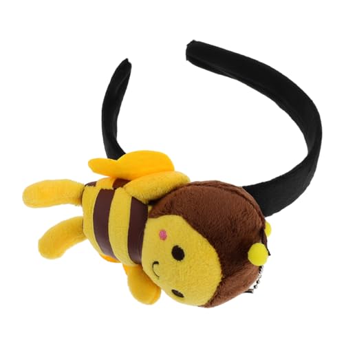 WEKADRIN Realistisches Bienen Stirnband Aus Plüsch Lustiges Kostümzubehör Für Make-up Haarstyling Und Partys Geeignet Für Erwachsene Für Festivals Und Cosplay von WEKADRIN