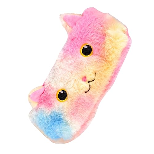 WEKADRIN Plüsch Bleistift Tasche Cartoon Stift Fall Organizer Tasche Mädchen Zipper Federmappe Schreibwaren von WEKADRIN