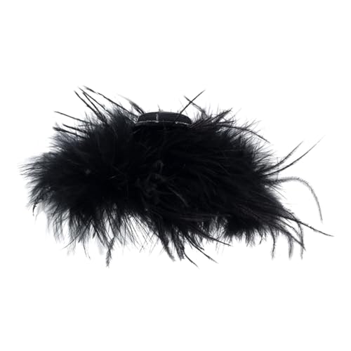 WEKADRIN Plume Haarspange Damen Kreativer Schmuck Haarschmuck Leicht und Robust Für Alltag und Festliche Anlässe Stilvolle Haarklammer Zubehör von WEKADRIN