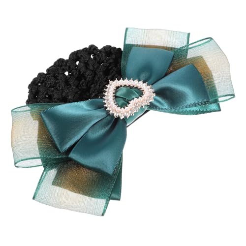 WEKADRIN Professionelles Haarnetz für Dutt Damen mit Elastischem Netzgewebe Leichter Haarclip mit Schleifen dekor Elegant und Langlebig für Hotelangestellte Krankenschwestern und von WEKADRIN