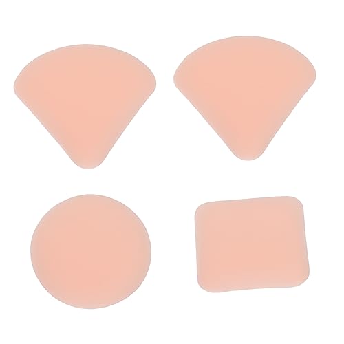 WEKADRIN 4stücke Puderquasten Für Make-up Kosmetikquasten Für Damen Kompakte Leicht Zu Tragen Und Aufzubewahren Geeignet Für Foundation Concealer Puder Highlighter von WEKADRIN