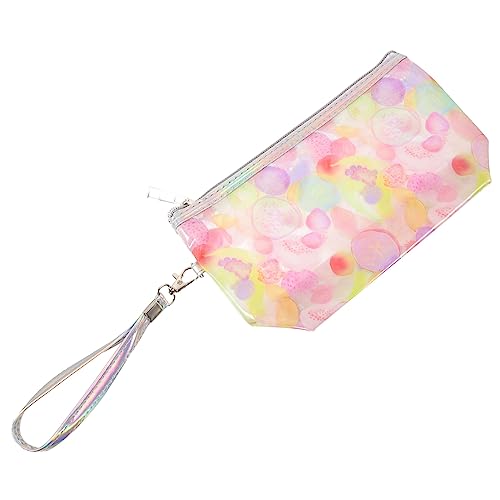 WEKADRIN Reißverschluss-Make-up-Tasche Reise-Kosmetiktasche Mit Reißverschluss Kosmetik-Aufbewahrungstasche Damen-Kosmetiktasche Transparentes Design Leicht Zu Langlebiges PVC-Material von WEKADRIN