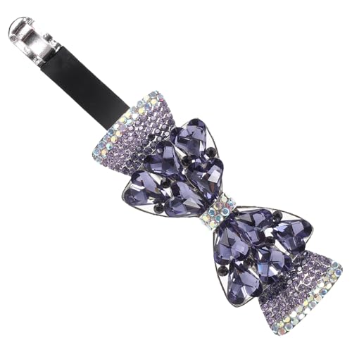 WEKADRIN Rhinestones Haarklammer Schleife Metall Haarclip Damen Glitzer Haarschmuck Elegant Strapazierfähig Modisch Für Alltag und Fest von WEKADRIN
