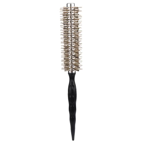 WEKADRIN Holz Rundkamm für Lockiges Haar Kleine Haarbürste Leicht und Tragbar Haarstylingkamm für Frauen zum WEKADRIN Holz Rundkamm für Lockiges Haar Kleine Haarbürste Leicht und Tragbar Haarstylingkamm für Frauen zum von WEKADRIN