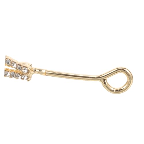 WEKADRIN Sternförmige Haarkrone mit Glitzersteinen Brautschmuck für Hochzeit und Party Einzigartige Haarschmuck Dekoration für Frauen Aller Altersgruppen von WEKADRIN