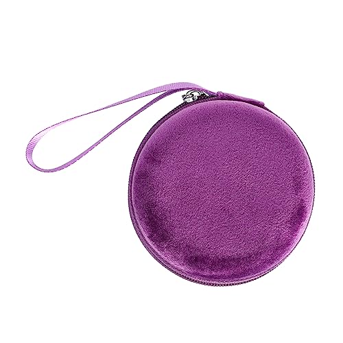 WEKADRIN Stoßfeste Aufbewahrungstasche für Ätherische Öle Fächer Samt Organizer Tragbar Robust für Reisen und Zuhause in Flaschen von WEKADRIN