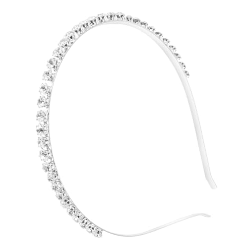 WEKADRIN Strass Haarreif für Frauen und Mädchen Stilvolles Leichtes Metall Haarband mit Funkelnden Imitationsdiamanten Vielseitiger Haarschmuck für Hochzeit Party Geburtstag und Festliche von WEKADRIN
