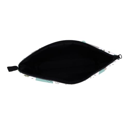 WEKADRIN Süße Dinosaurier Kosmetiktasche Damen Make Up Tasche Polyester Handtasche mit Großem Fassungsvermögen für Reisen Outdoor Camping Kompakter Kulturbeutel Organizer von WEKADRIN