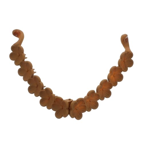 WEKADRIN Cute Flower Haarklammer Für Damen Rutschfeste Haarspange Für Hohe Pferdeschwänze Stilvolle Und Tragbare Haaraccessoires Für Dickes Haar Robuste Konstruktion Und Elegantes von WEKADRIN