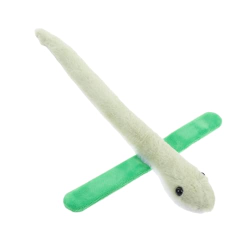 WEKADRIN Süßes Plüsch Schlange Slap Armband für Niedliches Handgelenkspielzeug Vielseitig Einsetzbar Perfektes Mitgebsel für Partys und Geburtstagsfeiern Bequem und Hautfreundlich von WEKADRIN