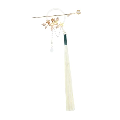WEKADRIN Tassel Blüten Haarnadel Retro Haarschmuck für Frauen und Mädchen Langlebiger Haarknoten accessoire mit Antikem Stil Feine Verarbeitung Geeignet für Hochzeitsgäste und Alltag von WEKADRIN