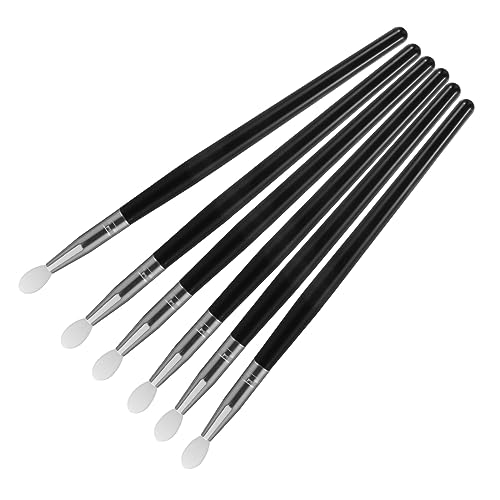 WEKADRIN 6stücke Teiliges Silikon Make-up Pinselset Für Augen Und Lippen Wiederverwendbare Applikatoren Für Lidschatten Und Lippenpflege Leicht Zu Reinigen Für Professionelle von WEKADRIN