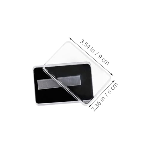 WEKADRIN Transparente Press Nagel Aufbewahrungsbox aus Robustem Acryl Professioneller Nageldisplay Organizer für Salon und Heimgebrauch Praktische Verpackung für Nagelspitzen und Nail Art von WEKADRIN