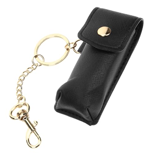 WEKADRIN Transparenter Lippenstift Etui Schlüsselanhänger Modische Lippenstifttasche aus Strapazierfähigem Material Kompakte Kosmetiktasche für Damen für Reisen Partys und Outdoor von WEKADRIN