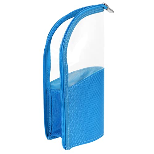 WEKADRIN Transparentes Make Up Täschchen Wasserabweisend Kleine Reisetasche Pinselorganizer Tragbare Kosmetiktasche für Damen Reise Business Outdoor von WEKADRIN