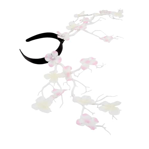 WEKADRIN Baumzweig-kopfschmuck Für Mädchen Blumenhaarband Braut Hochzeit Foto-requisiten Kostümpartys Modisches Stirnband von WEKADRIN