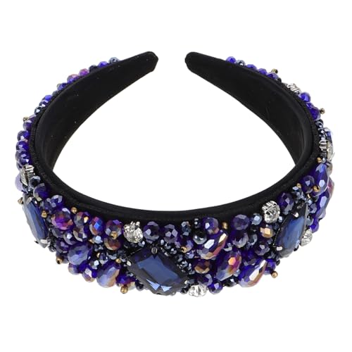 WEKADRIN Vintage Damen Haarband aus Samtigem Material mit Breiter Form und Funkelnden Strasssteinen Eleganter Haarschmuck für Hochzeit Party und Festliche Anlässe Geeignet für Frauen und WEKADRIN Vintage Damen Haarband aus Samtigem Material mit Breiter Form und Funkelnden Strasssteinen Eleganter Haarschmuck für Hochzeit Party und Festliche Anlässe Geeignet für Frauen und von WEKADRIN
