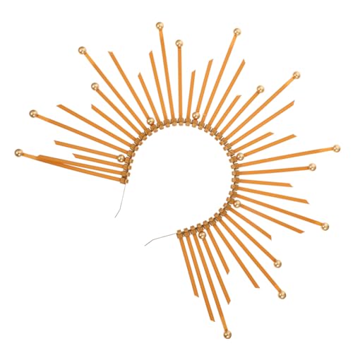 WEKADRIN Vintage Mary Strahlen Haarreif Damen Strahlen Haarreif Göttin Kostüm Kopfschmuck für Karneval Foto Party Fest von WEKADRIN