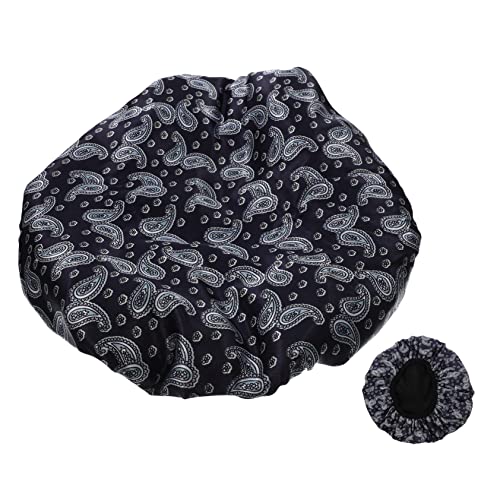 WEKADRIN Dusch Haarschutzhut für Damen Elastische und Badehaube Wiederverwendbare Duschhaube Geeignet für Kurzes und Mittellanges Haar Reise Badehaarabdeckung von WEKADRIN