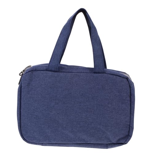 WEKADRIN Wasserdichter Kulturbeutel Reise Toilettenartikel Organizer mit Faltbarem Nass Trocken Trennfach Tragbare Kosmetiktasche für Frauen Multifunktional und Robust mit Reißverschluss von WEKADRIN