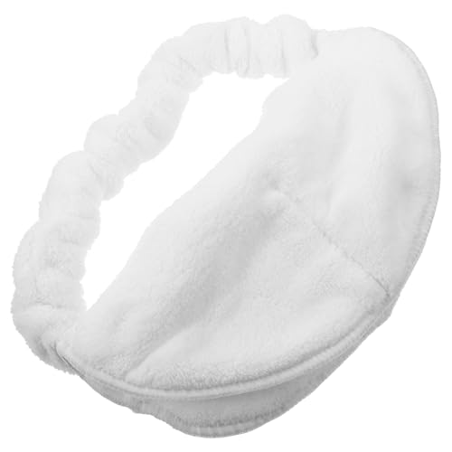 WEKADRIN Wiederverwendbares Gesichts Handtuch aus Mikrofaser für Frauen Vielseitig für Heiße und Kalte Kompressen Weiches Fleece Elastisch mit Gesichtslöchern für Spa Schönheits und von WEKADRIN