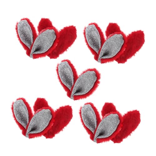 WEKAMOS 10stücke Mini Hasenohren Haarclips Für Mädchen Diy Haaraccessoires Für Ostern Entzückende Dekorationen Und Kreative Styling- von WEKAMOS